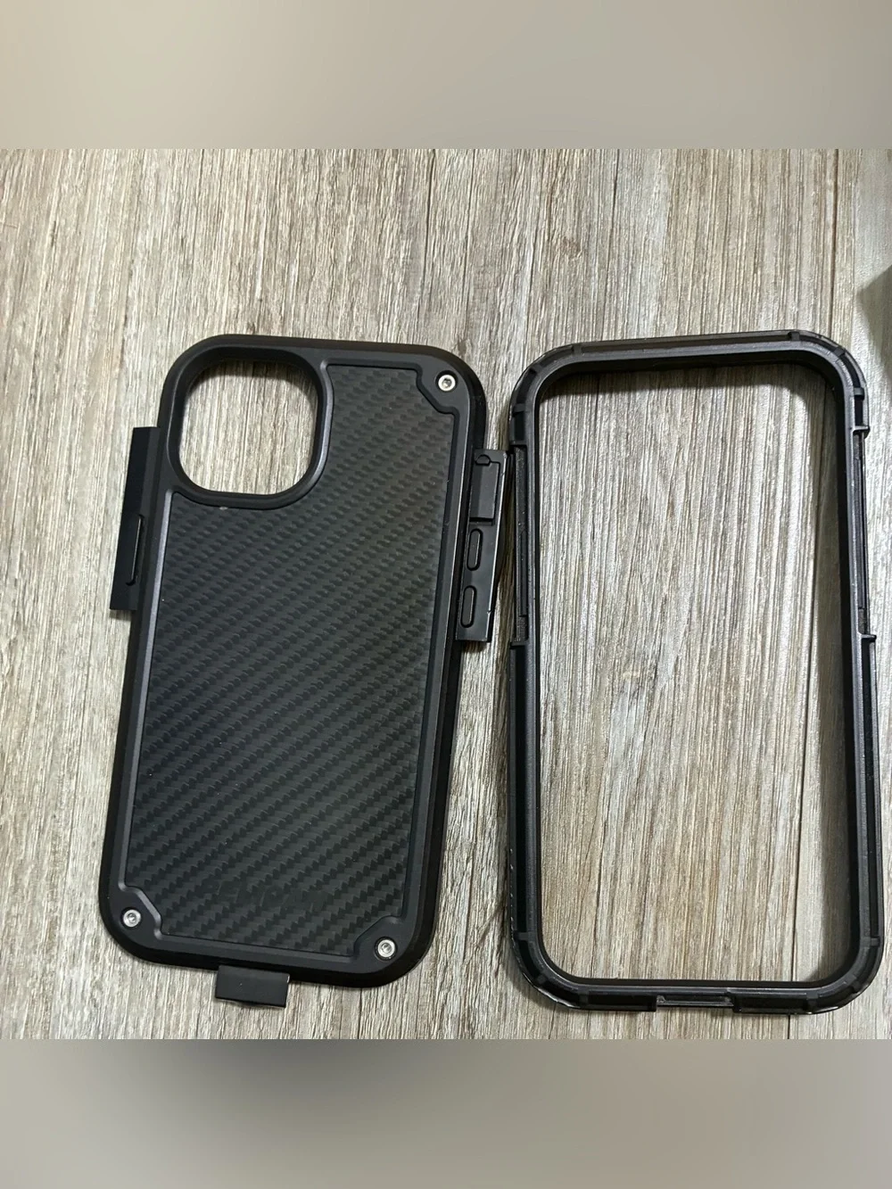 Pelican Black Rugged Antimicrobial Phone Case